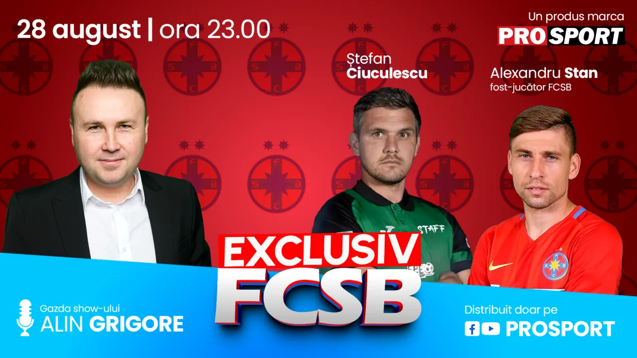 EXCLUSIV FCSB, azi de la 23:00, după duelul decisiv cu Aberdeen din Europa League! Analizăm partida cu Alexandru Stan și Ștefan Ciuculescu