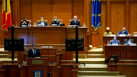 UPDATE | Moțiunea de cenzură a fost adoptată de Parlament. Voturile parlamentarilor PSD, USR PLUS și AUR au dat jos Guvernul condus de Florin Cîțu - VIDEO