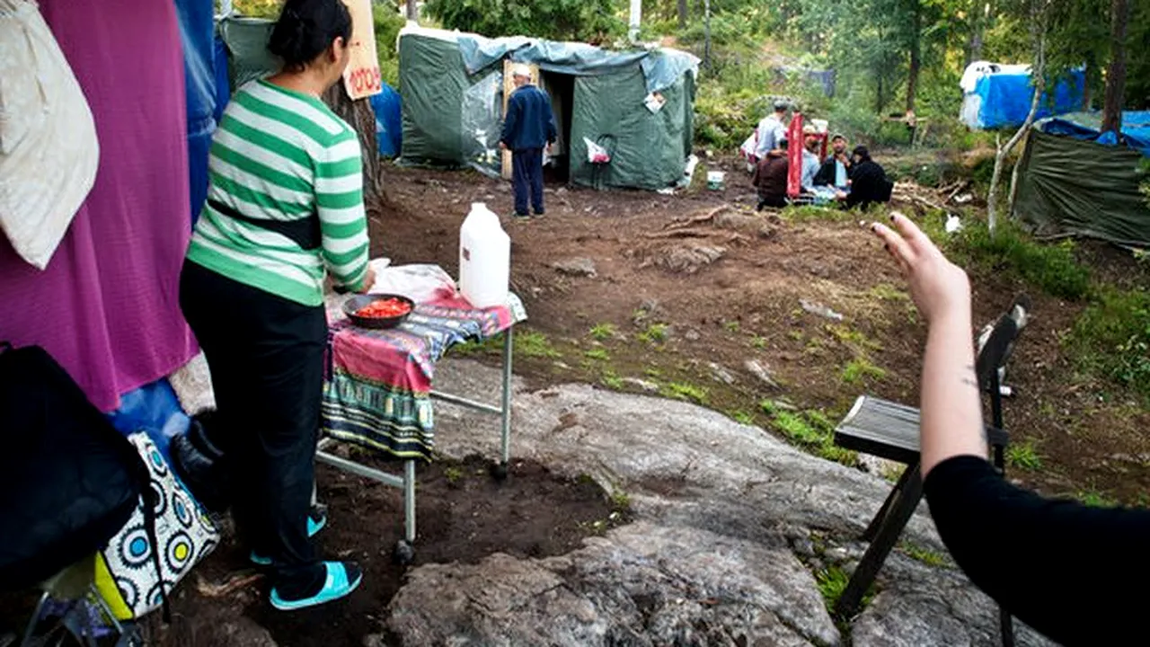 Cerșetorii români, atacați în Stockholm: „Am simțit cum îmi cade pielea, am sărit, am închis ochii. Am crezut că o să mor