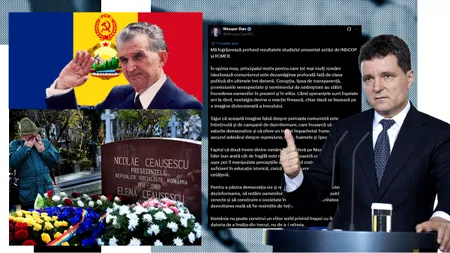 Nicușor Dan, îngrijorat că 66% dintre respondenți îl consideră pe Ceaușescu un „lider bun”: Principalul motiv este DEZAMĂGIREA față de clasa politică
