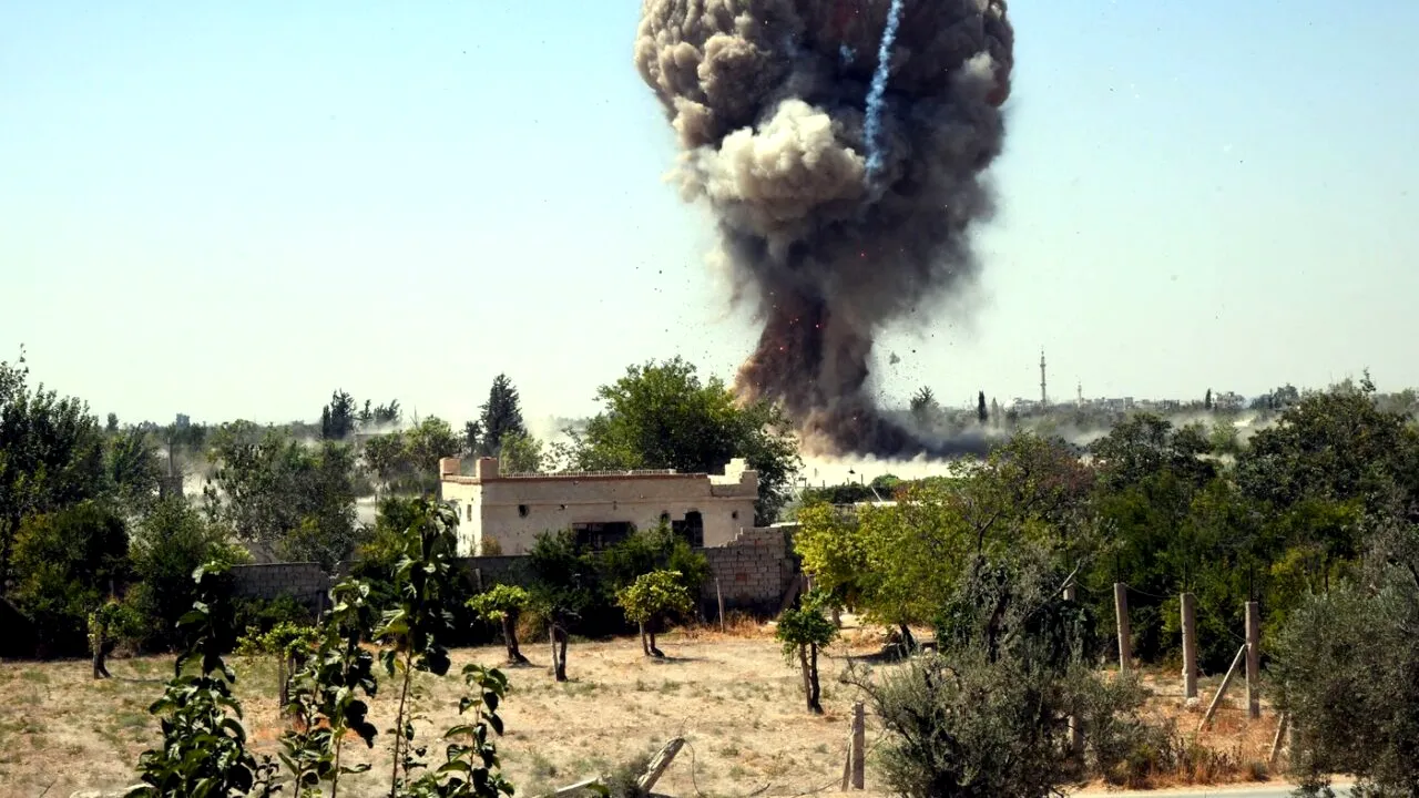 Armata israeliană efectuează raiduri aeriene în SIRIA. Trei persoane au murit în Damasc