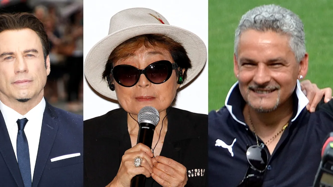 18 februarie, calendarul zilei: Yoko Ono împlinește 92 de ani, John Travolta 71/ Roberto Baggio face 58 de ani