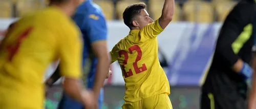 România U21 - Irlanda de Nord U21, scor 3-0, în preliminariile EURO 2021. Tricolorii se află pe locul trei în grupă