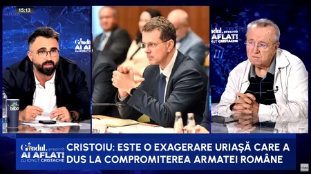 Ion Cristoiu, verdict dur în isteria dronei: „Este o exagerare uriașă, care, în ultimă instanță, a dus la compromiterea ARMATEI ROMÂNE”