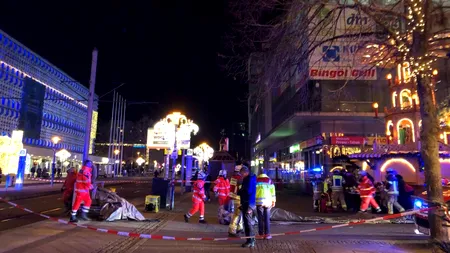 FOTO, VIDEO | Atac cu vehicul la un târg de CRĂCIUN din Germania /Cel puțin cinci morți și aproximativ 200 de răniți