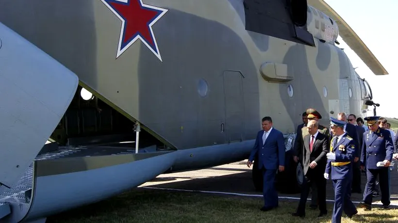 Putin a anunțat că Rusia cumpără 1.600 de avioane și elicoptere