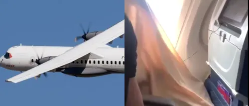 Încă un caz de sex în public. Într-un avion, pasagerii au avut parte de un spectacol revoltător: „S-a văzut tot prin pătură - VIDEO