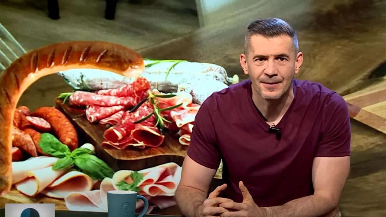 Câte grame de CARNE trebuie să mâncăm pe săptămână. Care este cantitatea maximă, potrivit lui Dragoș Pătraru