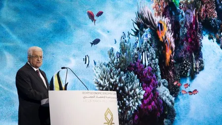 Liderul palestinian Mahmoud Abbas a fost numit „înger al păcii