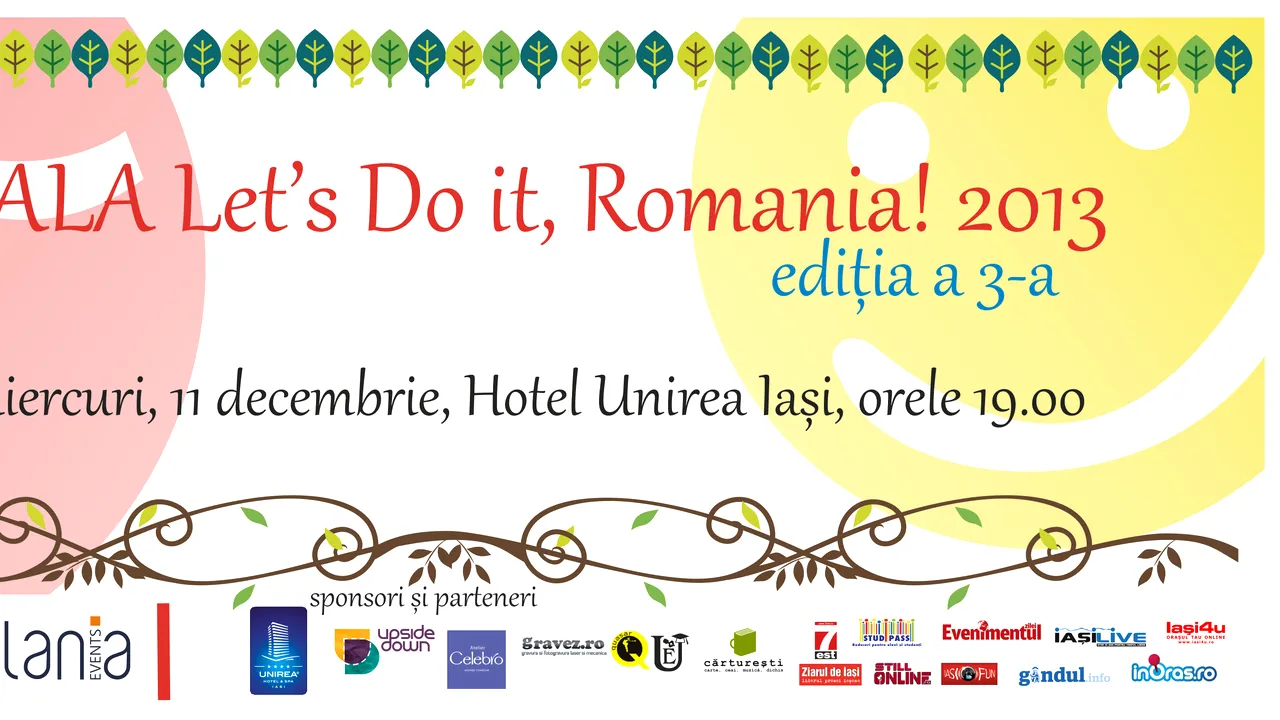 Seara oamenilor care au contribuit la O Românie mai curată