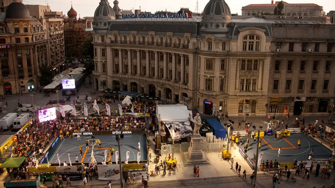Cei mai buni jucători ai baschetului 3x3 se întâlnesc la Raiffeisen Bank Bucharest Challenger