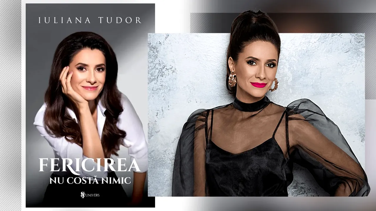 Realizatoarea TVR Iuliana Tudor a lansat prima sa carte - ”Fericirea nu costă nimic”: ”Povestea mea poate fi a oricui”