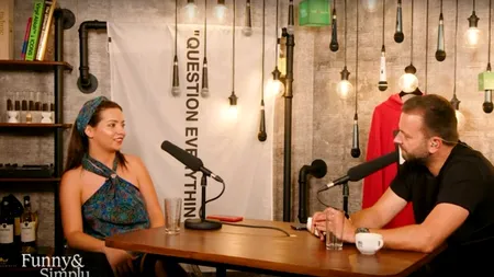 VIDEO | Anca Dinicu, dezvăluiri în podcast-ul „Funny & Simplu” al lui Mihai Morar: „Jim Carrey mi se pare foarte amuzant. Umorul este o nevoie de a mea”
