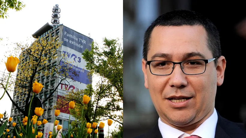Ponta: Guvernul nu deblochează conturile TVR, televiziunea trebuie să prezinte o soluție pentru datoriile de 120 de milioane de euro