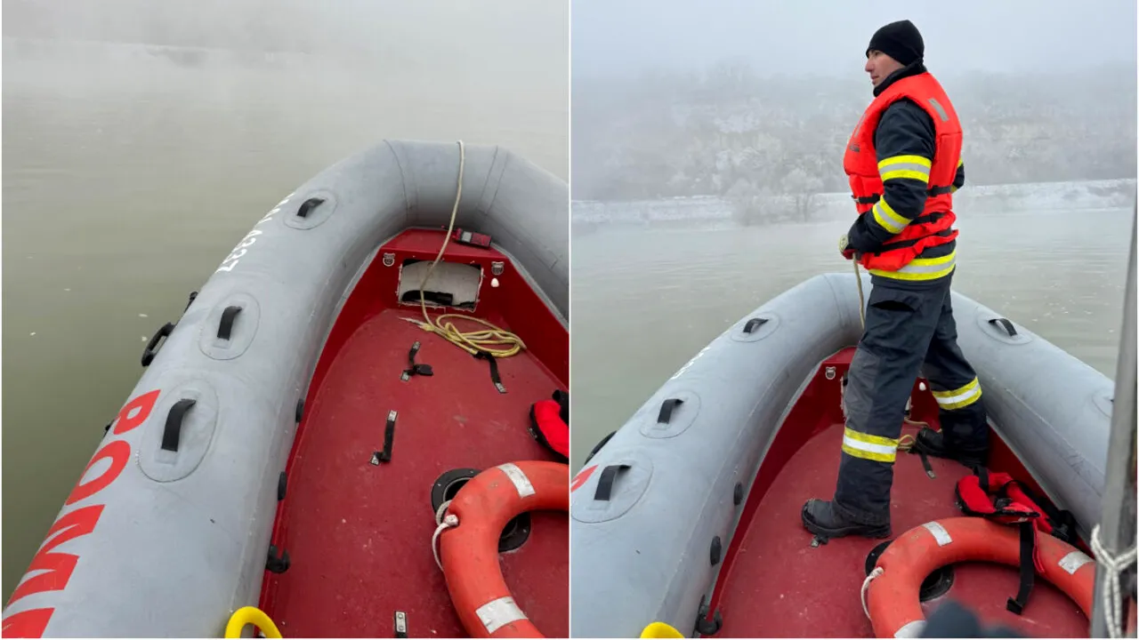 Un marinar de 36 de ani a dispărut pe Dunăre. Mai multe echipaje de salvare îl caută pe bărbat