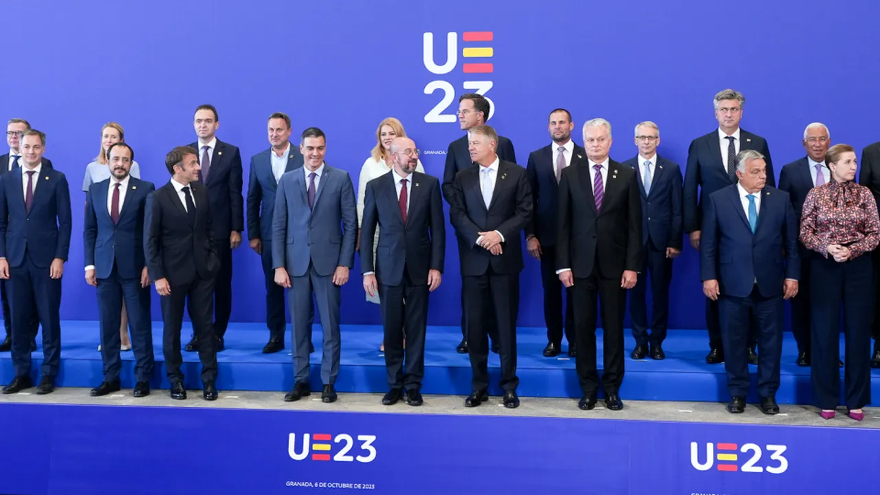 Klaus Iohannis participă la reuniunea informală a Consiliului European de la Granada. Pe agenda discuțiilor: politica de migrație și extinderea UE