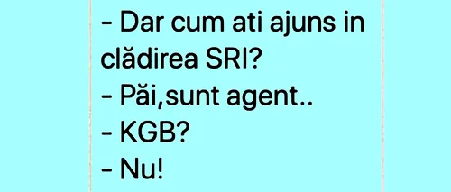 Bancul de vineri | Dar cum ați ajuns în clădirea SRI?