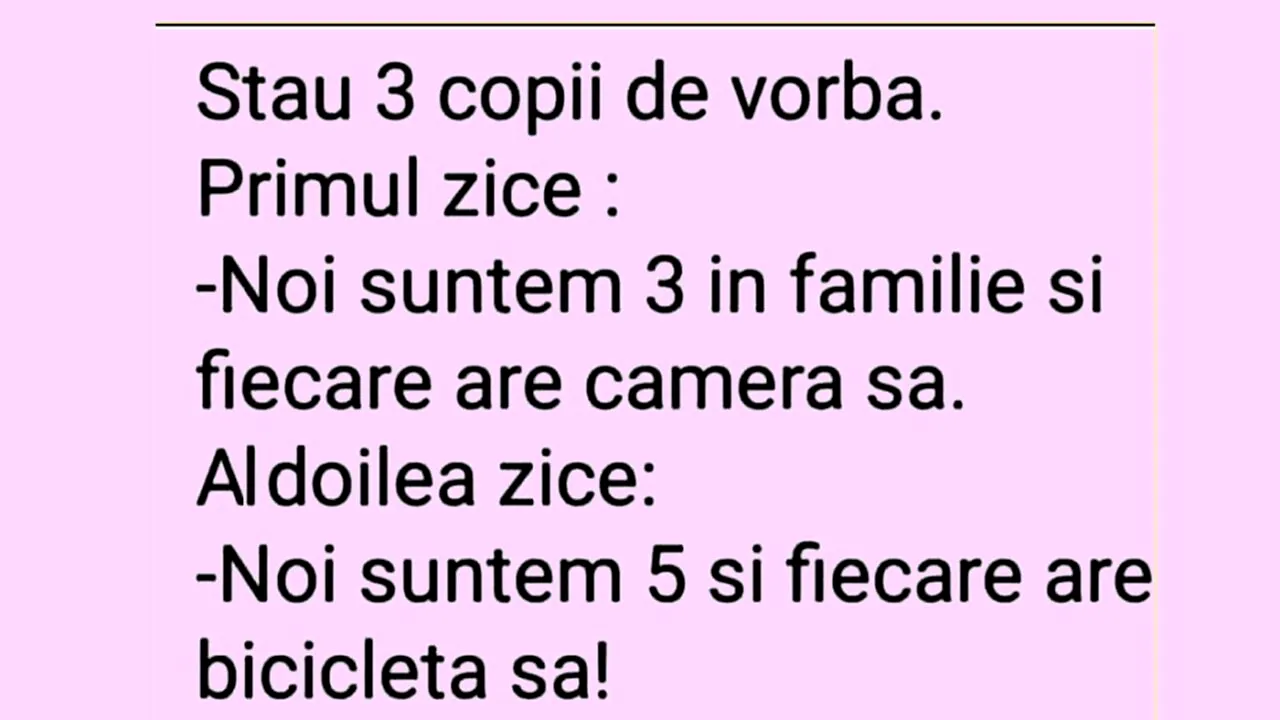 Bancul de miercuri | 