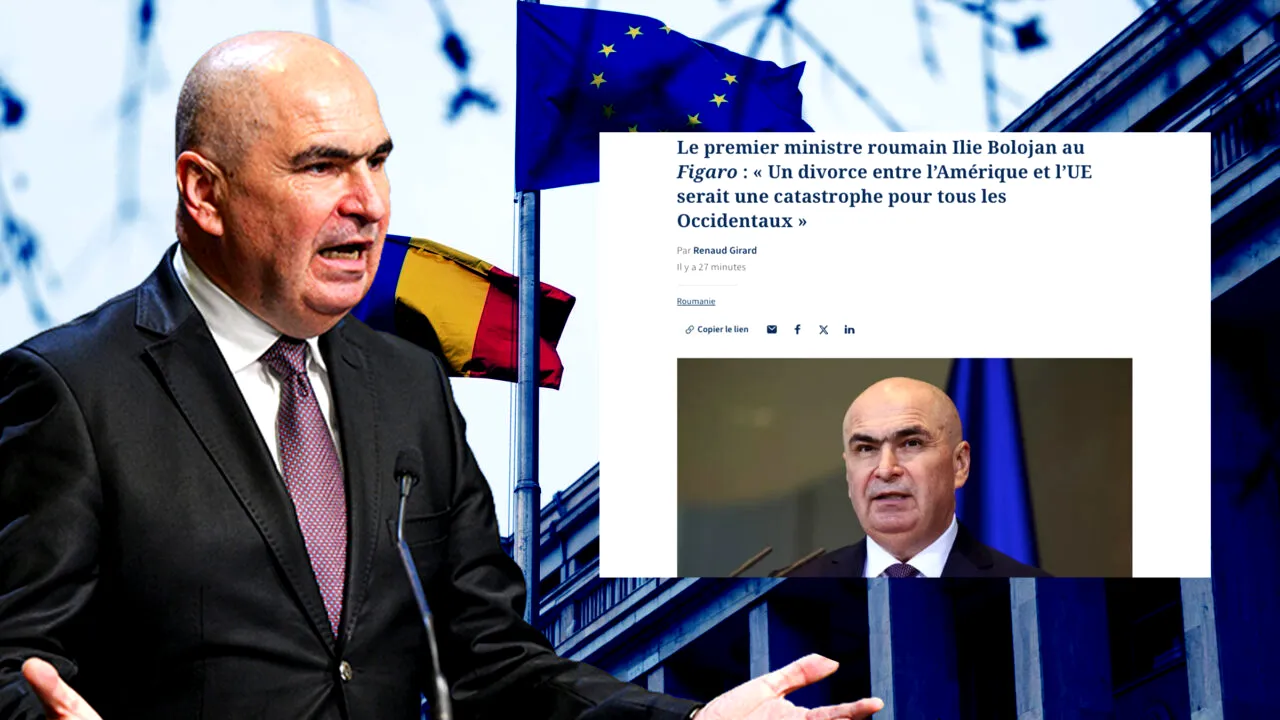 Ilie Bolojan, interviu în Le Figaro. Vorbește despre „înțelepciune politică”. Francezii au remarcat mai ales „uriașul palat de marmură”, adică Palatul Victoria