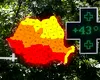 România este traversată de un „dom de foc”, în weekend. Cod roșu de caniculă și temperaturi de până la 43°C