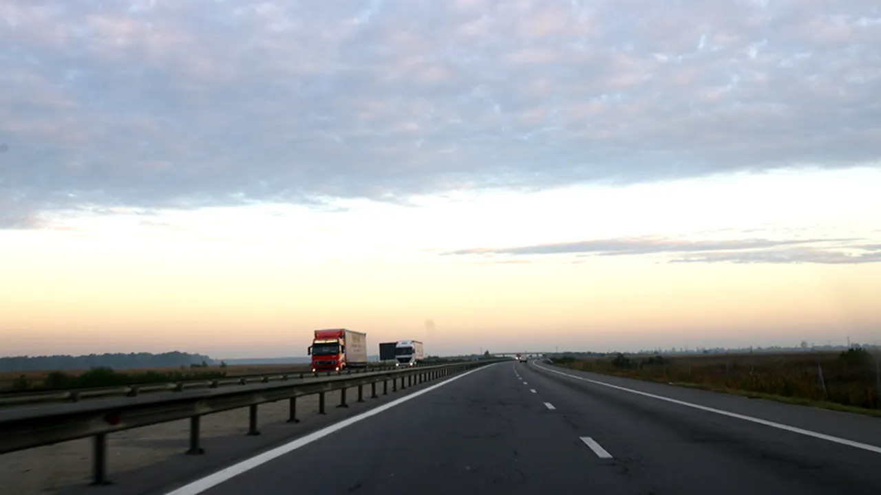 Doi răniți într-un accident produs pe Autostrada București- Pitești. Traficul rutier este îngreunat