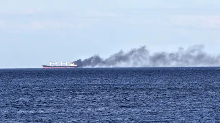 Un nou atac cu drone în Marea Neagră. O navă comercială care se îndrepta spre portul Constanța, lovită de trei drone