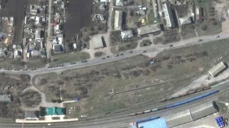 Ucraina a distrus o coloană de 12 kilometri de blindate rusești care se îndreptau spre Izium | VIDEO