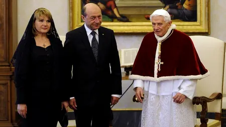 Băsescu, după întâlnirea cu Papa Benedict XVI: 