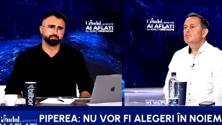 AUR mizează pe Piperea și Anca Alexandrescu ca propuneri la Primăria Capitalei. Piperea: 