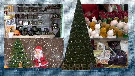 EXCLUSIV VIDEO | Cadouri inedite de Crăciun. Ce daruri putem găsi în hypermarketuri și în târgurile dedicate