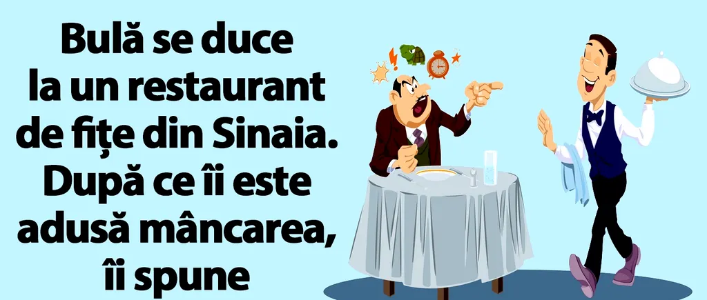 BANC | Bulă face scandal într-un restaurant de fițe din Sinaia