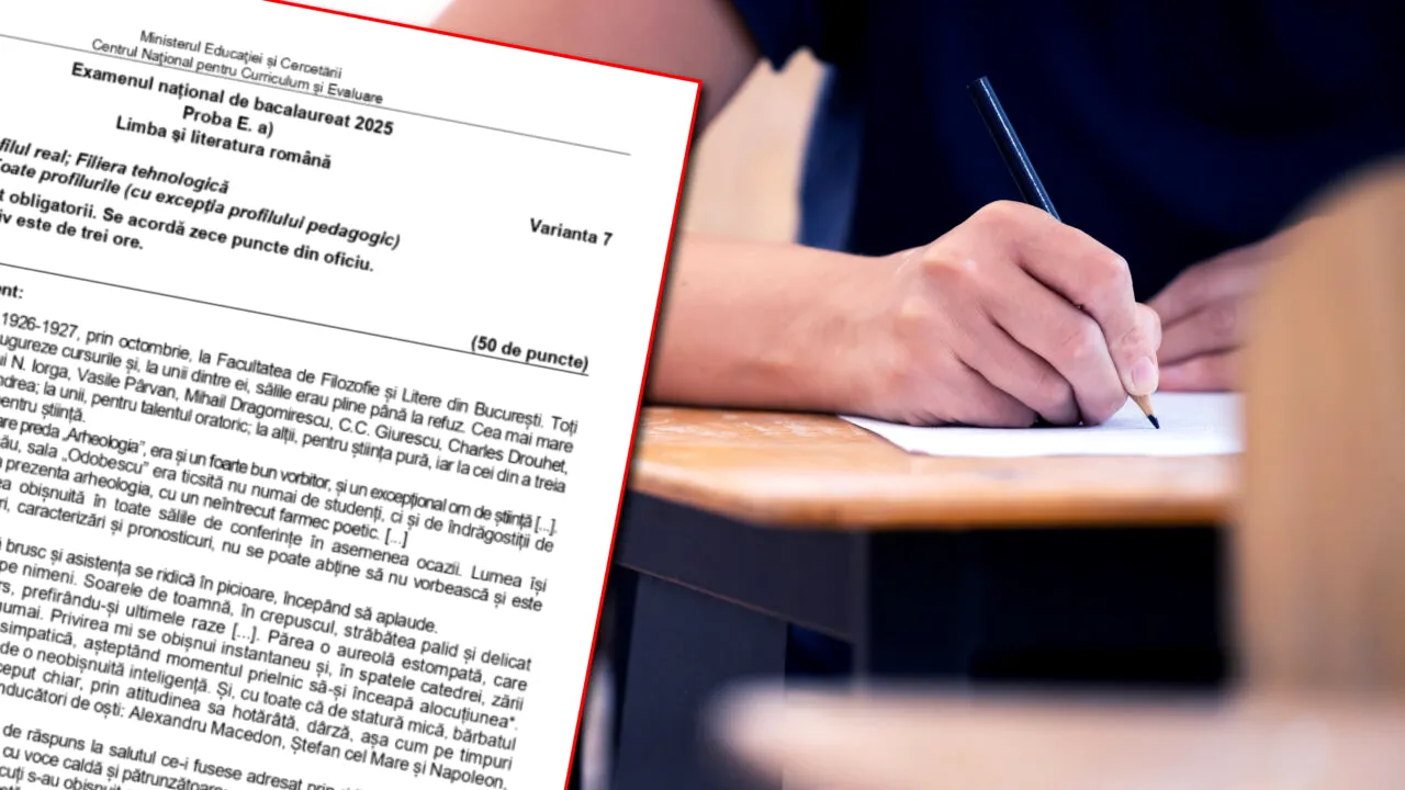 BAC 2025, sesiunea de toamnă. Candidații susțin proba scrisă la Limba și Literatura Română, luni, 11 august 2025