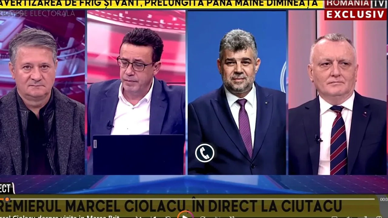 Marcel Ciolacu despre vizita în Marea Britanie: Voi avea o întâlnire cu un forum de afaceri între cele două state, apoi cu premierul Regatului Unit 