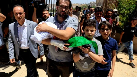 Un bebeluș palestinian a fost împușcat mortal de armata israeliană
