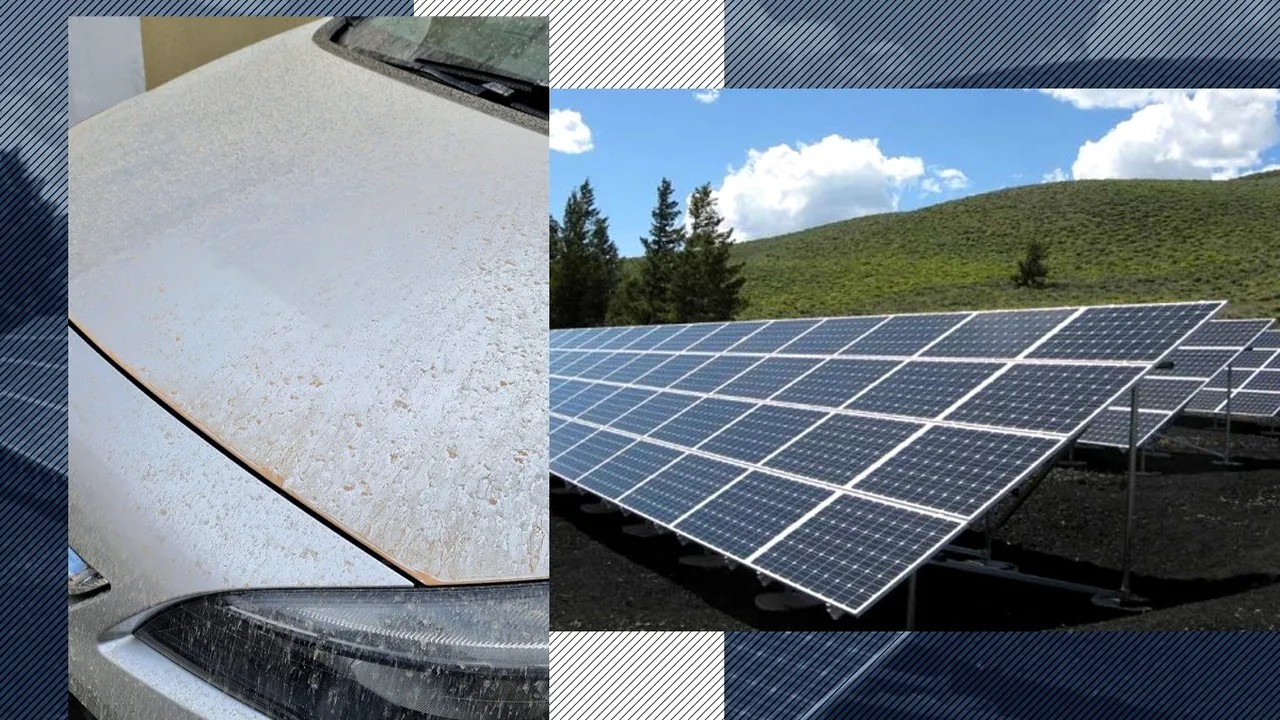Praful saharian reduce producția de ENERGIE SOLARĂ a României. Cât de afectate sunt fotovoltaicele și eolienele de cel mai mare deșert uscat din lume
