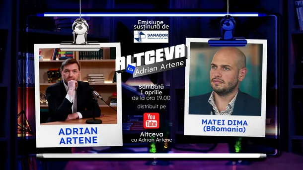 BRomania, invitat la podcastul ALTCEVA cu Adrian Artene
