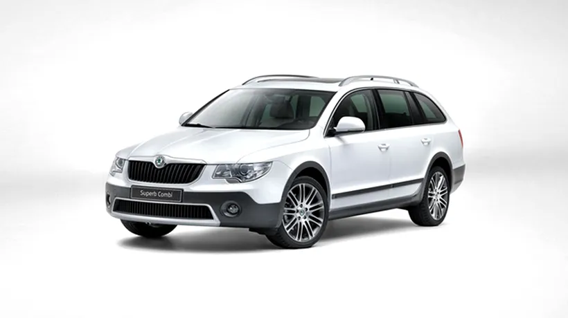 Cu look de offroader: Skoda Superb Combi Outdoor 