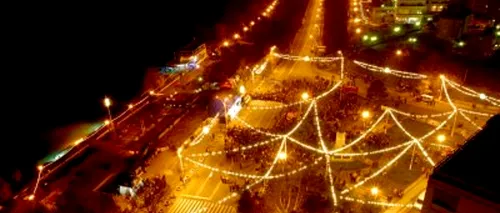 Cât plătește Primăria Galați pentru iluminatul festiv de sărbători