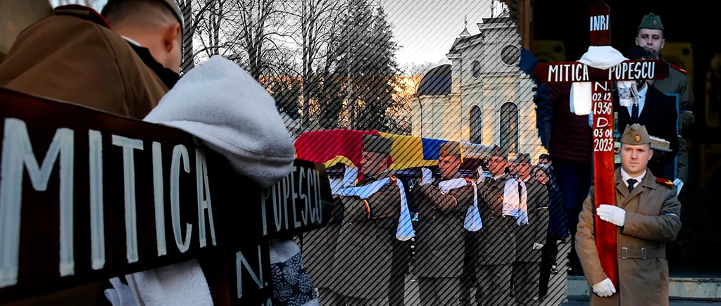UPDATE FOTO/ VIDEO | Marele actor Mitică Popescu a fost înmormântat cu onoruri militare în cimitirul Bellu. Artiști de renume au venit să își ia adio