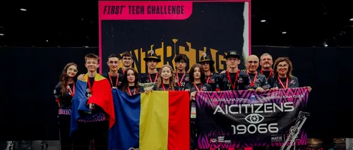 România a devenit, din nou, campioană mondială la robotică