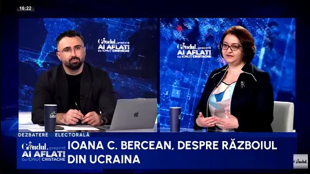 Ioana Bercean: „Era clar din PRIMUL an că Ucraina NU poate câștiga în fața Federației Ruse”