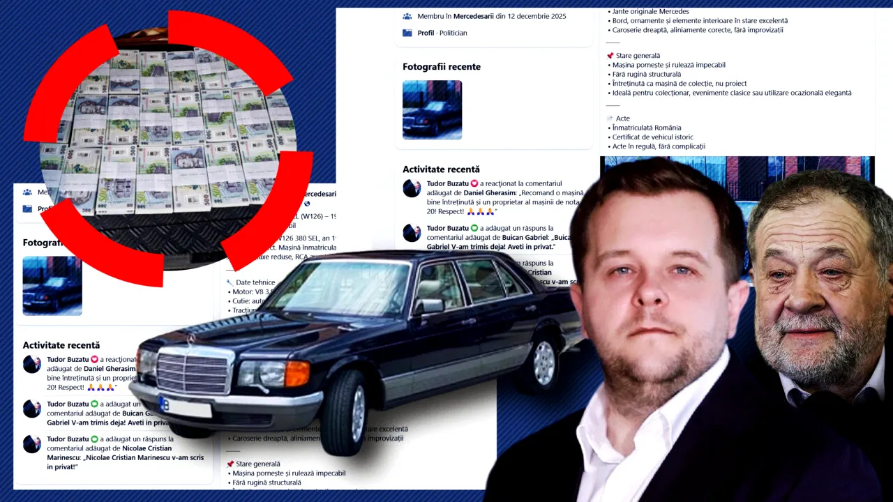 Mașina de epocă a fiului 