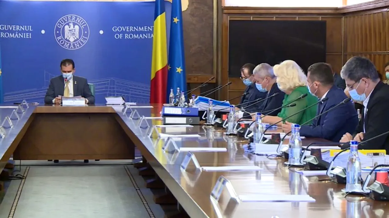 Orban, ședință de Guvern dedicată Planului de relansare economică „Reclădim România”