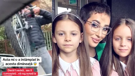Experiență cumplită pentru Dana Roba. AGRESATĂ de un biciclist violent, de față cu fiicele sale: 
