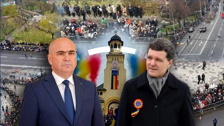 Bolojan, primit cu huiduieli la Alba Iulia. Strigătele oamenilor au acoperit imnul. Nicușor Dan, huiduit în lipsă, la depunerea de coroane: “Rușine!”