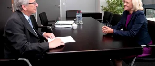 Corina Crețu a fost intervievată de Jean-Claude Juncker pentru postul de comisar