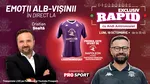 „EXCLUSIV RAPID” revine astăzi! Cristian Șoaita, invitat după victoria giuleștenilor cu Corvinul