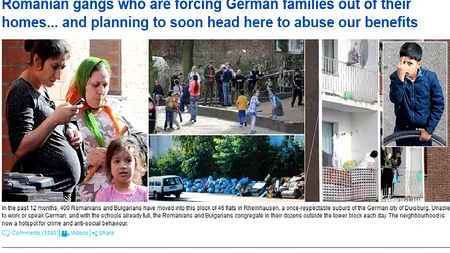 Ediția electronică a Daily Mail se deschide azi cu un material CARE NU MAI ARE NEVOIE DE NICIUN COMENTARIU