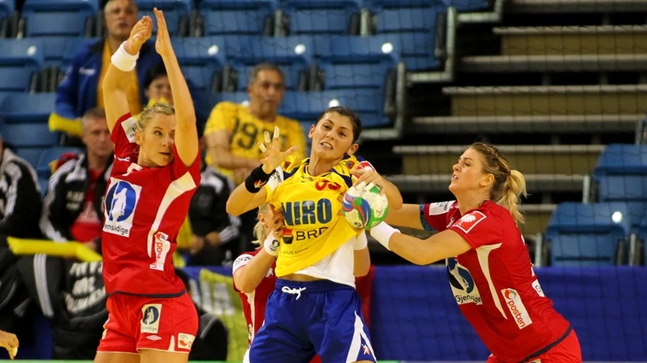 România a fost învinsă de Norvegia, scor 27-19, în primul meci la CE de handbal feminin