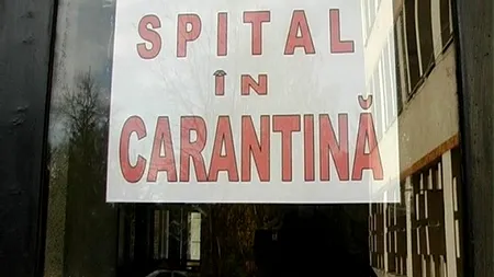 Două spitale din București, în carantină din cauza cazurilor multe de gripă 